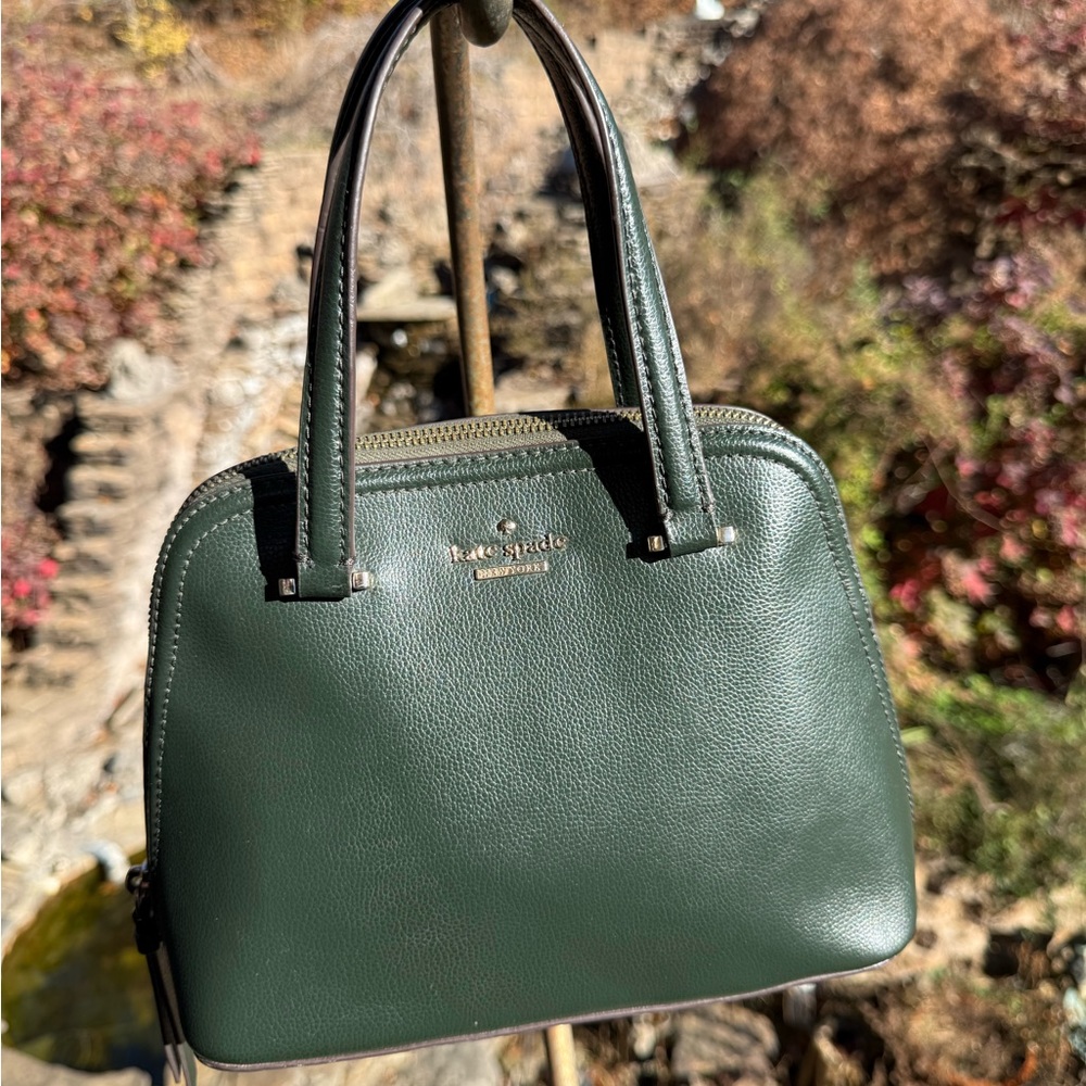 Kate Spade Cameron Street Small Hayden Satchel 🌿💚✨🐱 w/ Crossbody Strap